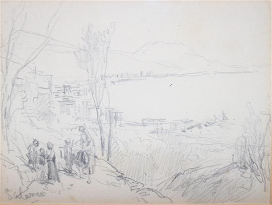 Charles Rowbotham pencil drawings Nices/Slerno